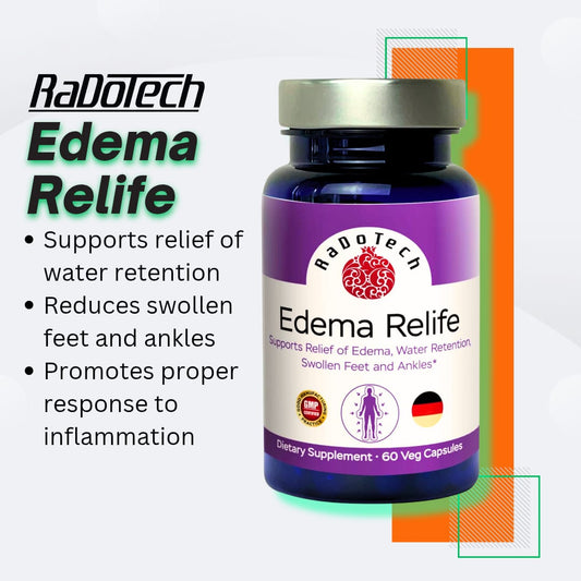 Edema Relife - Water Pills, Natural Diuretics for Water Retention