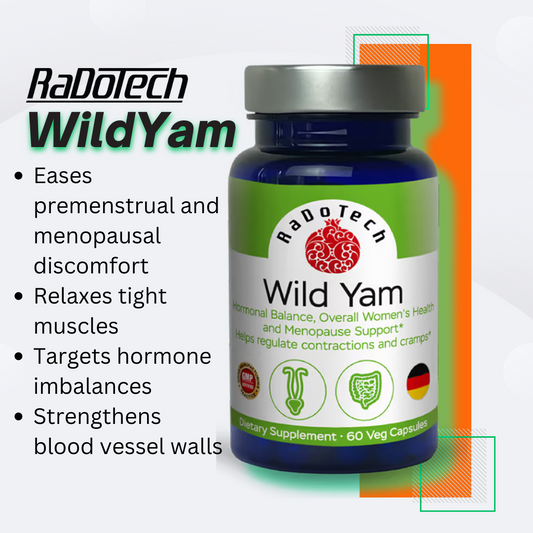 Wild Yam - Hormonal Balance & Women's Health Support